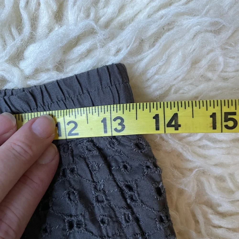Gap Gray Crochet Pants Sz XL